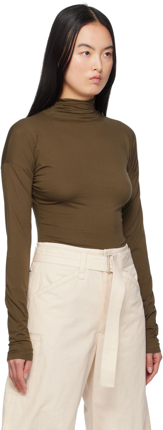 Sveter LEMAIRE Second Skin Turtleneck Zelené | TO1175 LJ053, 1