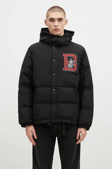 Prešívaná bunda BILLIONAIRE BOYS CLUB Black Mascot Puffer Jacket Čierna | B24305, 0