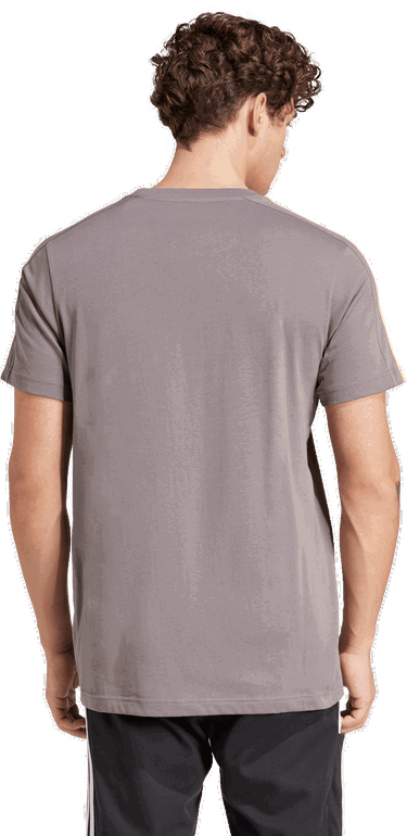 Tričko adidas Originals 3-Stripes Short Sleeve T-Shirt Šedá | IS1334, 0