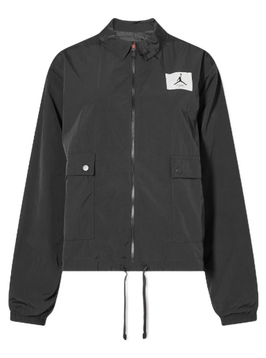 Bunda Jordan Woven Zip Jacket Čierna | DD6992-010