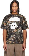 Tree Edge Camo Ape Face Relaxed T-shirt
