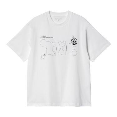 Tričko Carhartt WIP Cut & Sewn Dog T-Shirt Biela | I032891_02_XX, 0