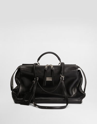 Taška cez rameno Dolce & Gabbana Dolce & Gabbana Vittoria Leather Shoulder and Crossbody Bag Čierna | BB7845AW11880999, 2