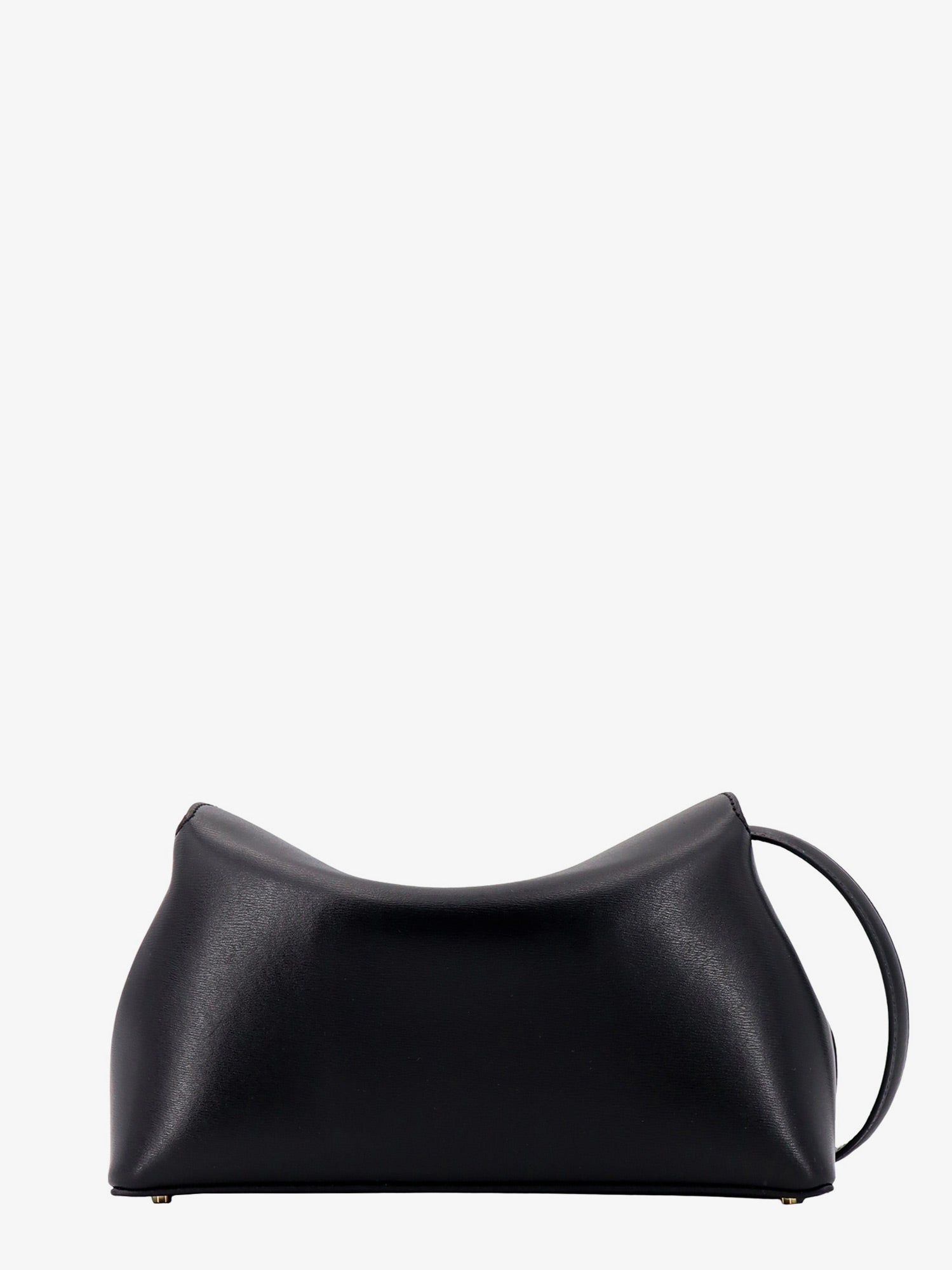 Taška cez rameno TOTEME Lock Shoulder Bag Čierna | 234WLGBG419LE0025001, 1