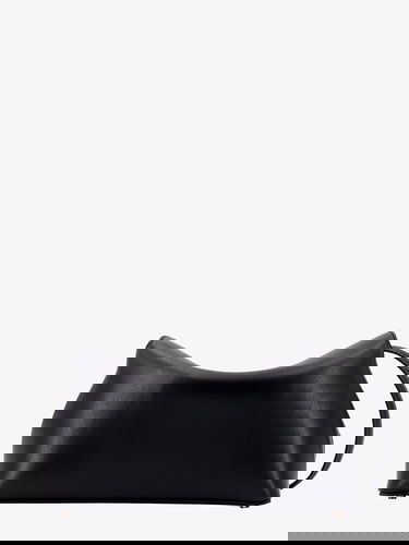 Taška cez rameno TOTEME Lock Shoulder Bag Čierna | 234WLGBG419LE0025001, 1