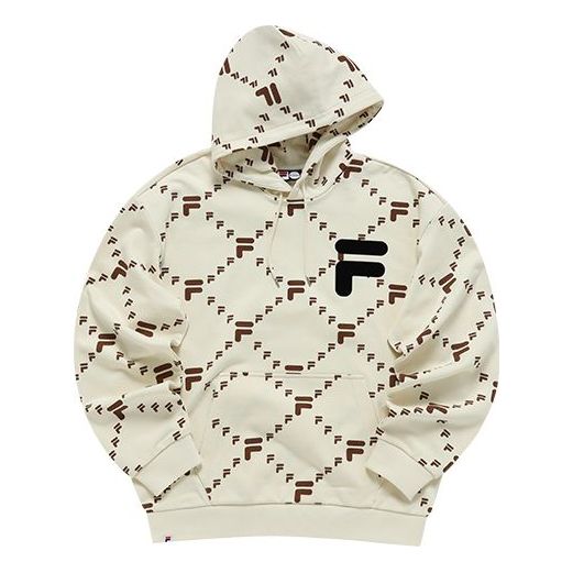 Mikina FILA Fusion Logo Out Of Box Hoodie Biela | T11U216205F-IV, 0