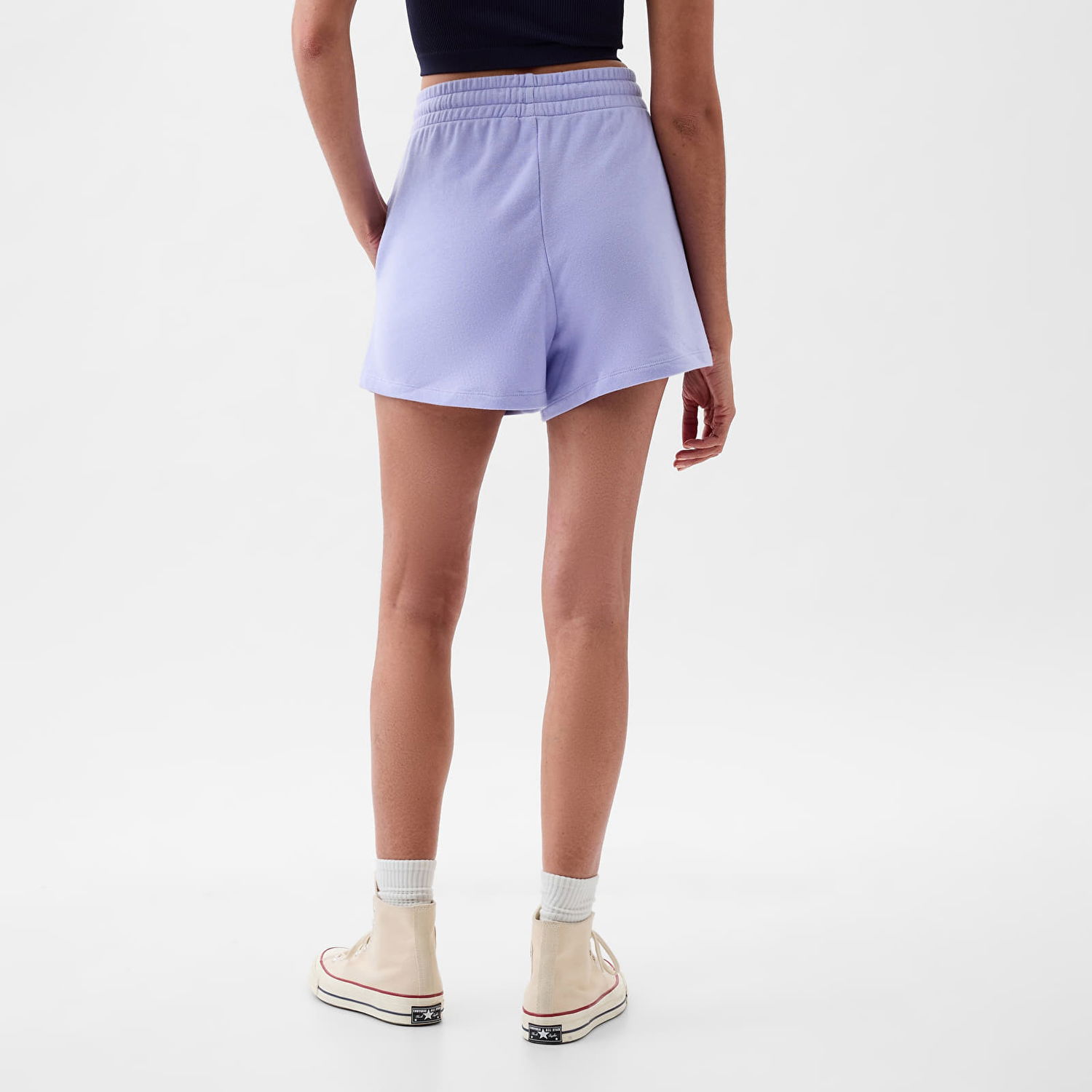 Šortky GAP Logo Shorts Fresh Lavender W Fialová | 870535-01, 1