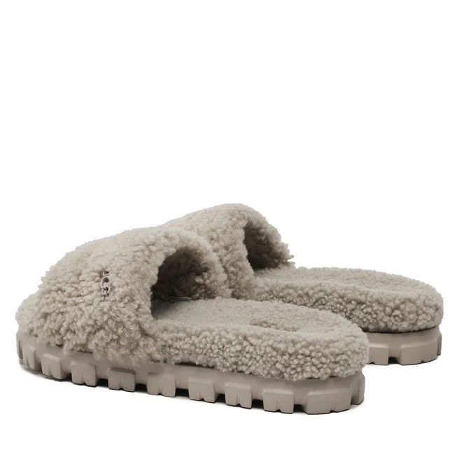 Tenisky a topánky UGG Cozetta Curly Slide "Goat" Šedá | 1130838-GOA, 0