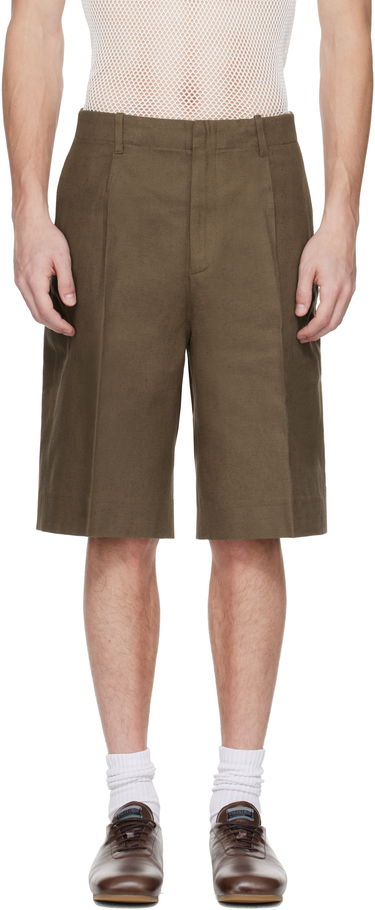 Šortky OUR LEGACY Our Legacy Borrowed Chino Shorts Zelené | M2254BTD, 0
