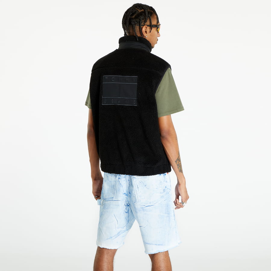 Mix Media Sherpa Vest