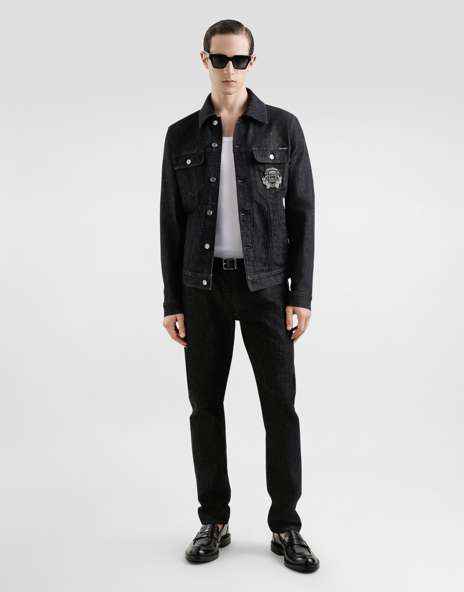 Džínsy Dolce & Gabbana Regular Fit Cotton Jeans With Tag Čierna | GYJCCDG8MG3S9001, 1