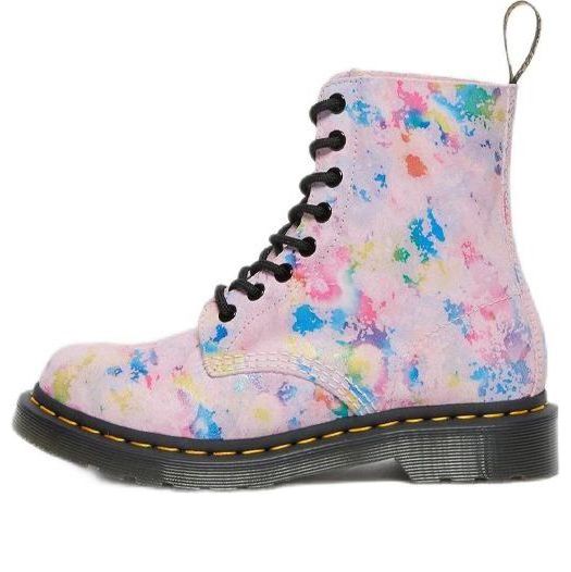 Tenisky a topánky Dr. Martens 1460 Pascal Rainbow Suede Boots Ružová | 27245650, 0