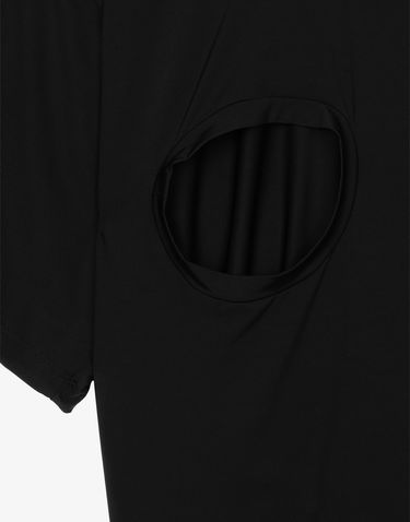 Tričko Dolce & Gabbana Asymmetrical Top With Cut-out Čierna | F8T21TFUGPSN0000, 3
