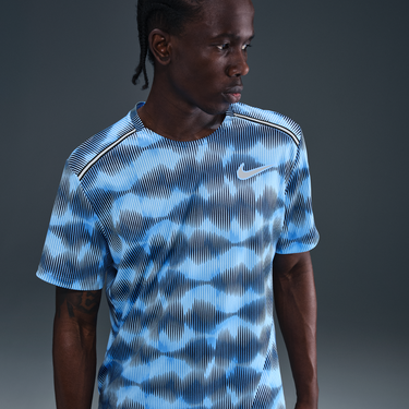 Tričko Nike Nike Miler Short Sleeve Running T-Shirt Modrá | IM2082-412, 0