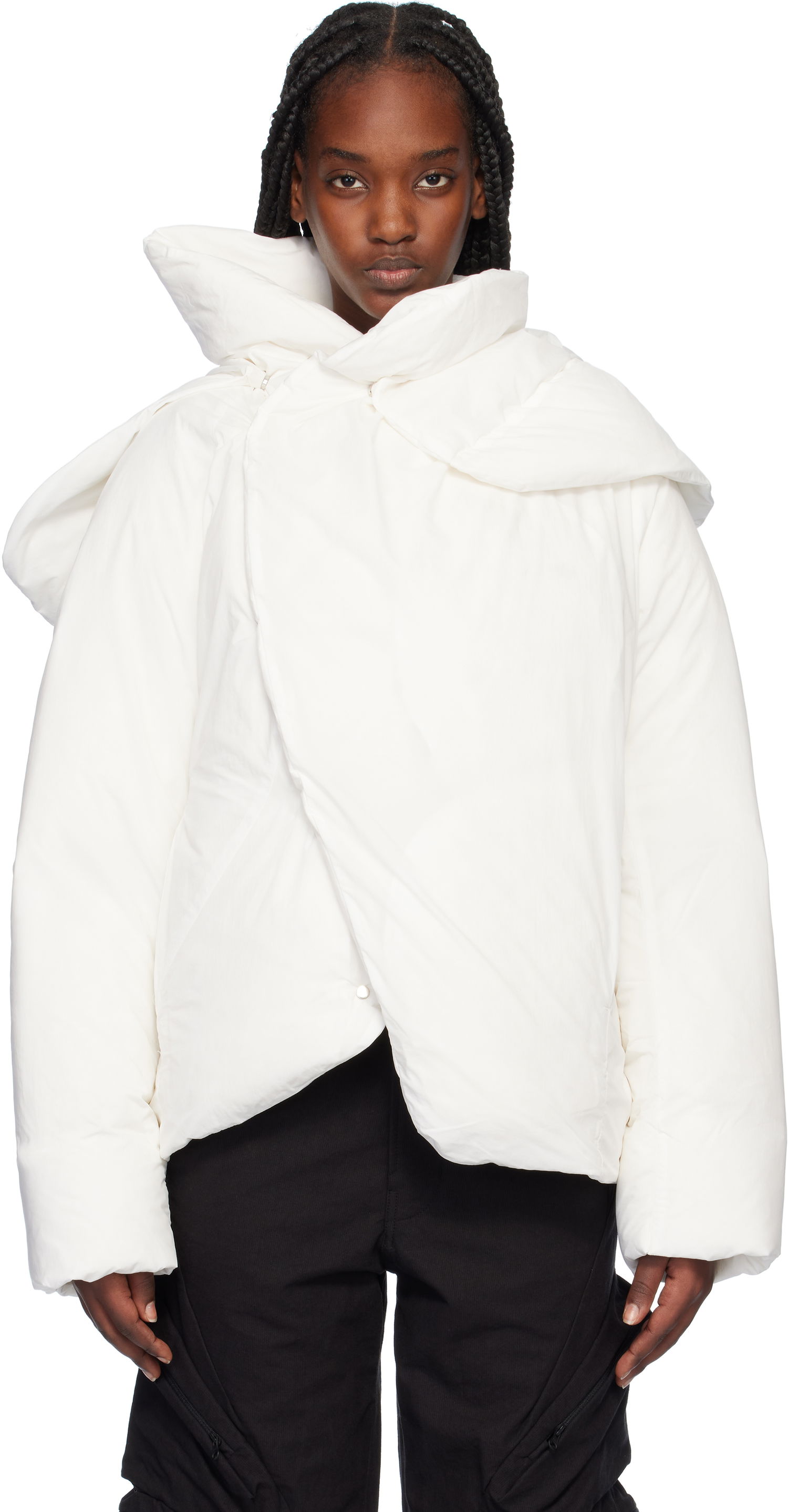 Prešívaná bunda Post Archive Faction (PAF) 7.0 Center Down Jacket Biela | 7.0 ODC-W, 0