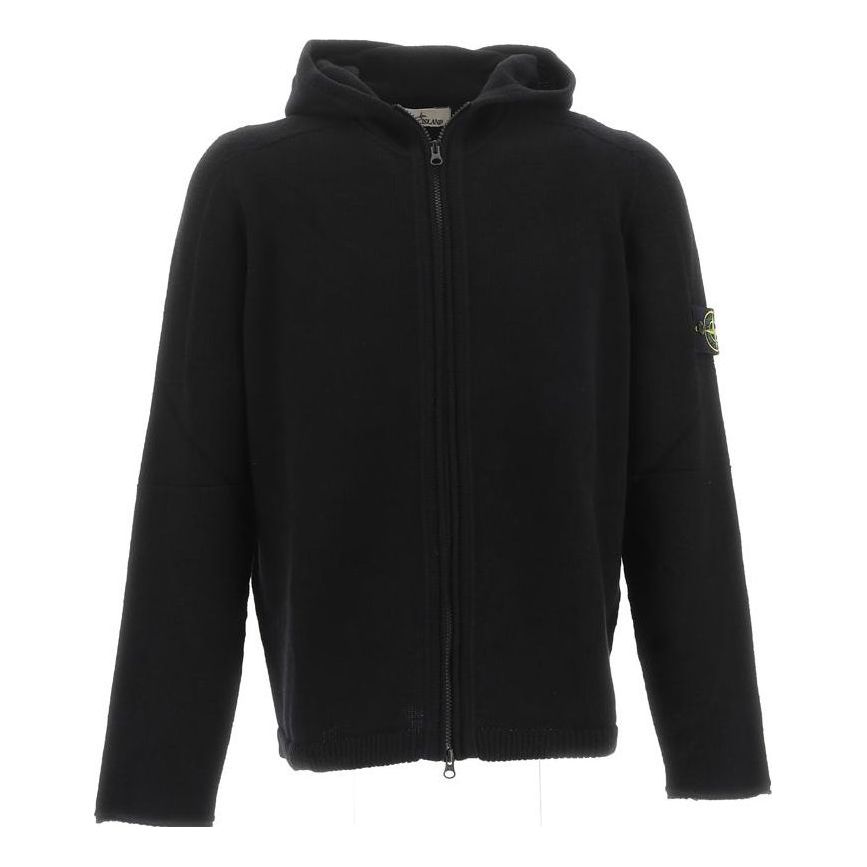 Sveter Stone Island Zip Hoodie Čierna | 7915509A3-V0029, 0