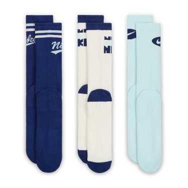 Ponožky Nike Everyday Plus Mid-Calf Socks (3 Pairs) Modrá | HJ9336-902, 4