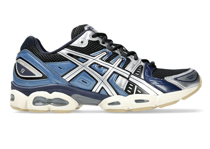 Tenisky a topánky Asics Gel-Nimbus 9 Black Pure Silver Blue Modrá | 1201A424-006, 0