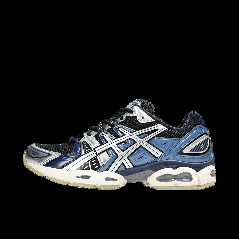 Bežecké topánky Asics Gel-Nimbus 9 Black Pure Silver Blue Modrá | 1201A424-006