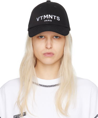 Šiltovka VETEMENTS VTMNTS Paris Logo Cap Čierna | VL20CA300BW, 0