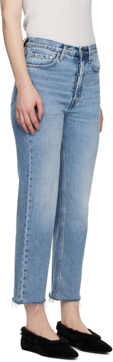 Džínsy TOTEME TOTEME Classic Cut Jeans Modrá | 222-235-741, 1
