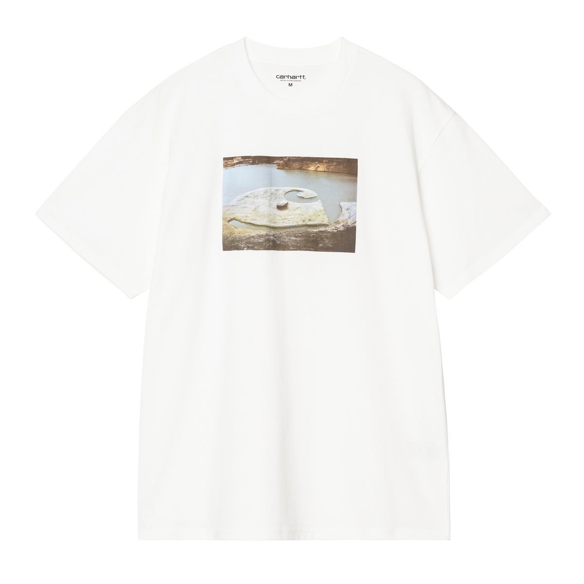 Tričko Carhartt WIP Carhartt WIP Muddy Water Graphic T-Shirt Biela | I034652_7, 0