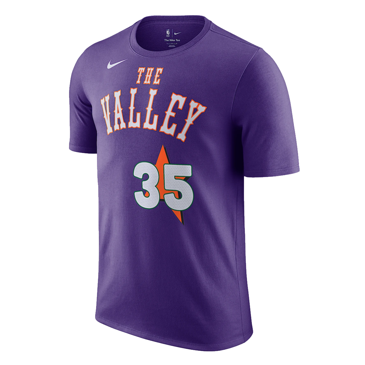 Tričko Nike Phoenix Suns The Valley #35 Nike T-Shirt Fialová | HJ2786-506, 0