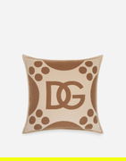 Dolce & Gabbana Wool Jacquard Cushion Medium