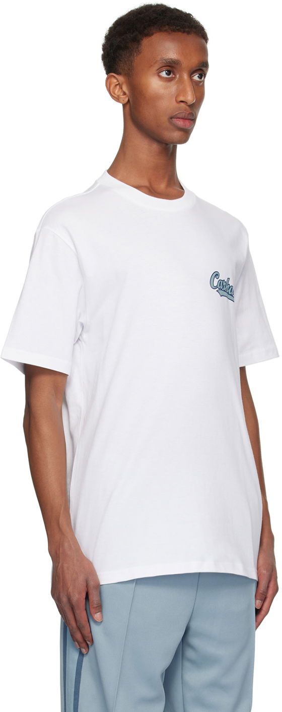 Tričko Carhartt WIP Spill Logo Print T-Shirt Biela | I033950, 1