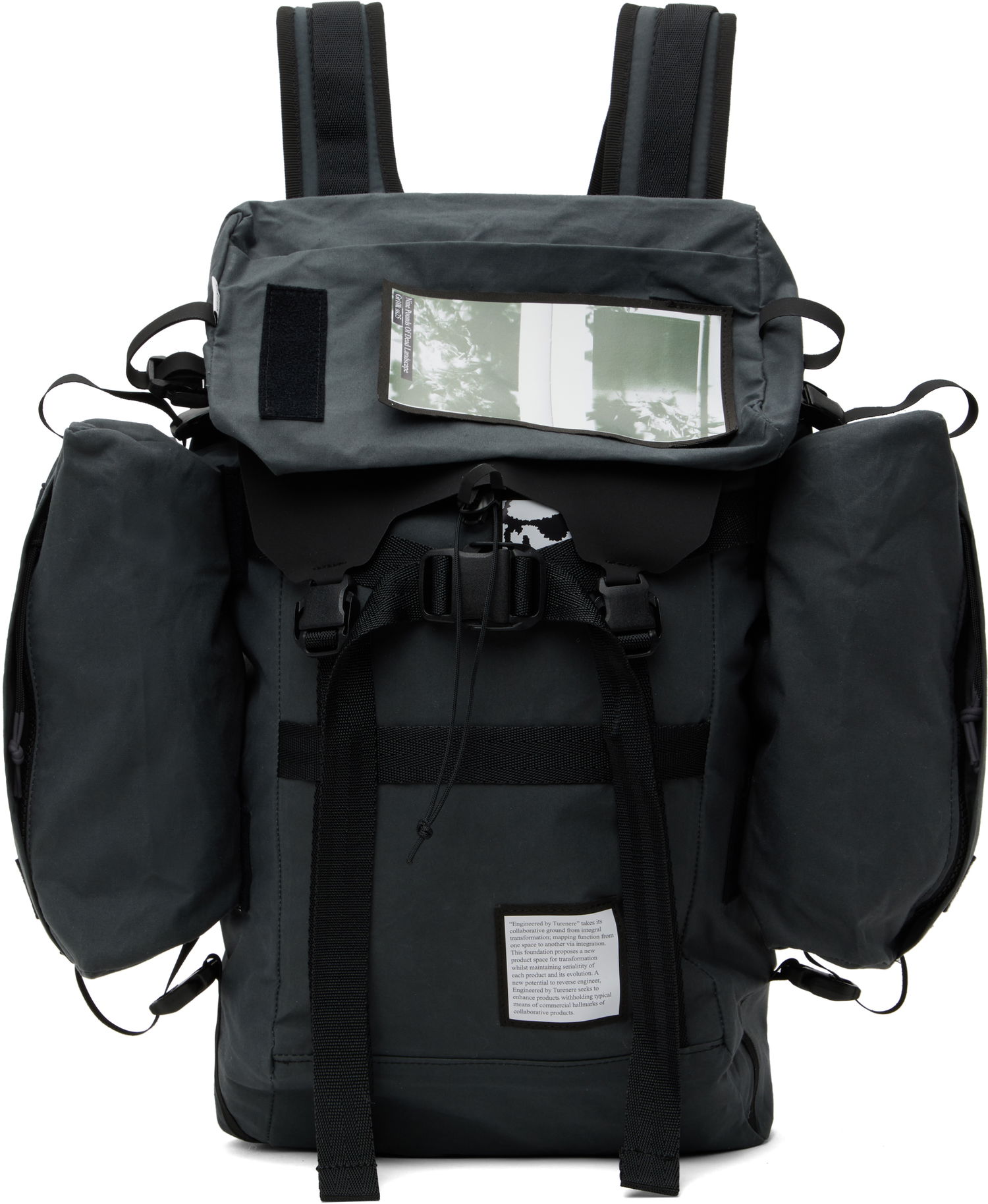 Batoh GR10K GR10K Waxed Cotton Backpack Šedá | BG971074DE, 0