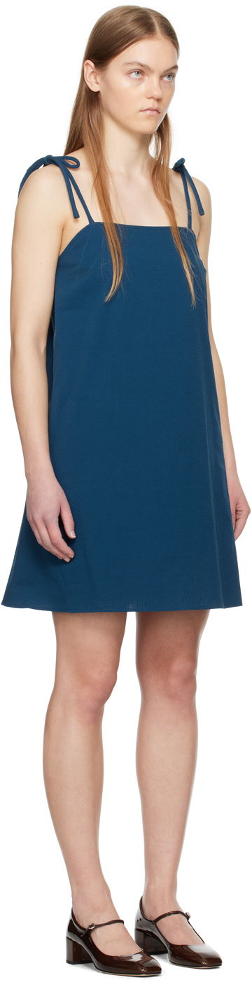 Šaty Max Mara Max Mara Tie-Strap Minidress Modrá | 2416221058600, 1