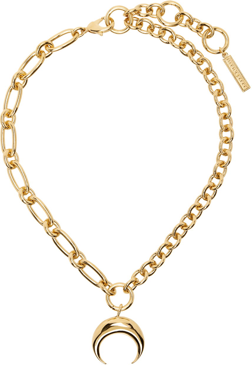 Náhrdelník Marine Serre Moon Charms Necklace Metalická | UJW011A, 0