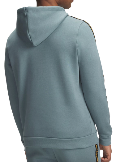 Mikina Under Armour Icon Fleece Hooded Sweatshirt with Taping Tyrkysová | 1389356-587, 2