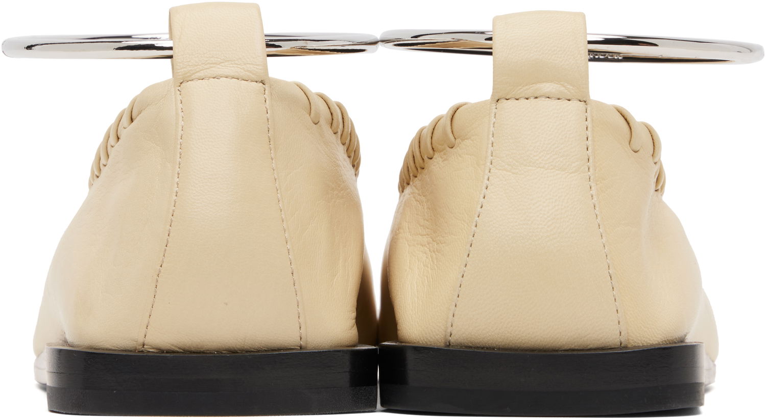 Tenisky a topánky Jil Sander Jil Sander Ring Ballerina Flats Béžová | J15WZ0009_P4864, 1