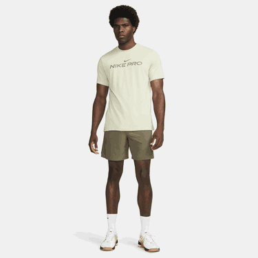 Tričko Nike Dri-FIT Fitness T-Shirt Béžová | FJ2393-371, 1