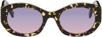 4G Tortoiseshell Cat-Eye Gradient Sunglasses