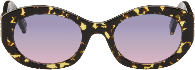 Slnečné okuliare Givenchy 4G Tortoiseshell Cat-Eye Gradient Sunglasses Rôznofarebný | GV40091IW5255W 192337237546
