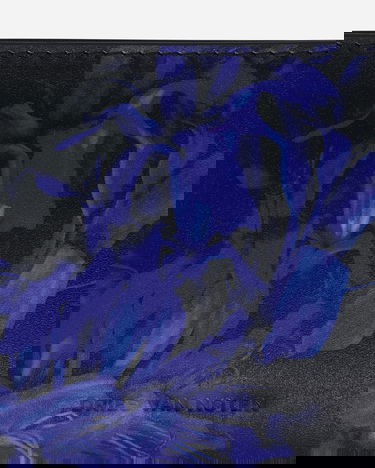 Peňaženka Dries Van Noten Dries Van Noten Floral Print Leather Wallet Čierna | 252-022110-598 504, 6