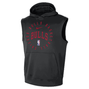 Mikina Nike NBA Chicago Bulls Spotlight Sleeveless Hoodie Čierna | HJ9161-010, 0