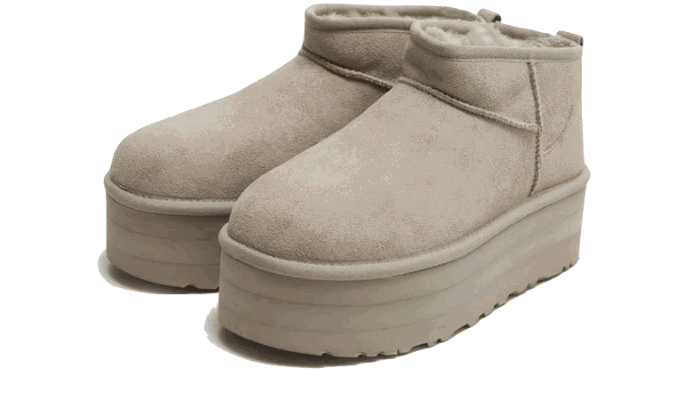 Tenisky a topánky UGG Classic Mini Platform Boot Béžová | 1135092-GOA, 1