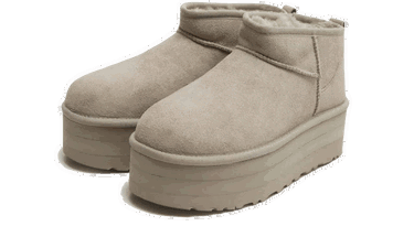 Tenisky a topánky UGG Classic Mini Platform Boot Béžová | 1135092-GOA, 1