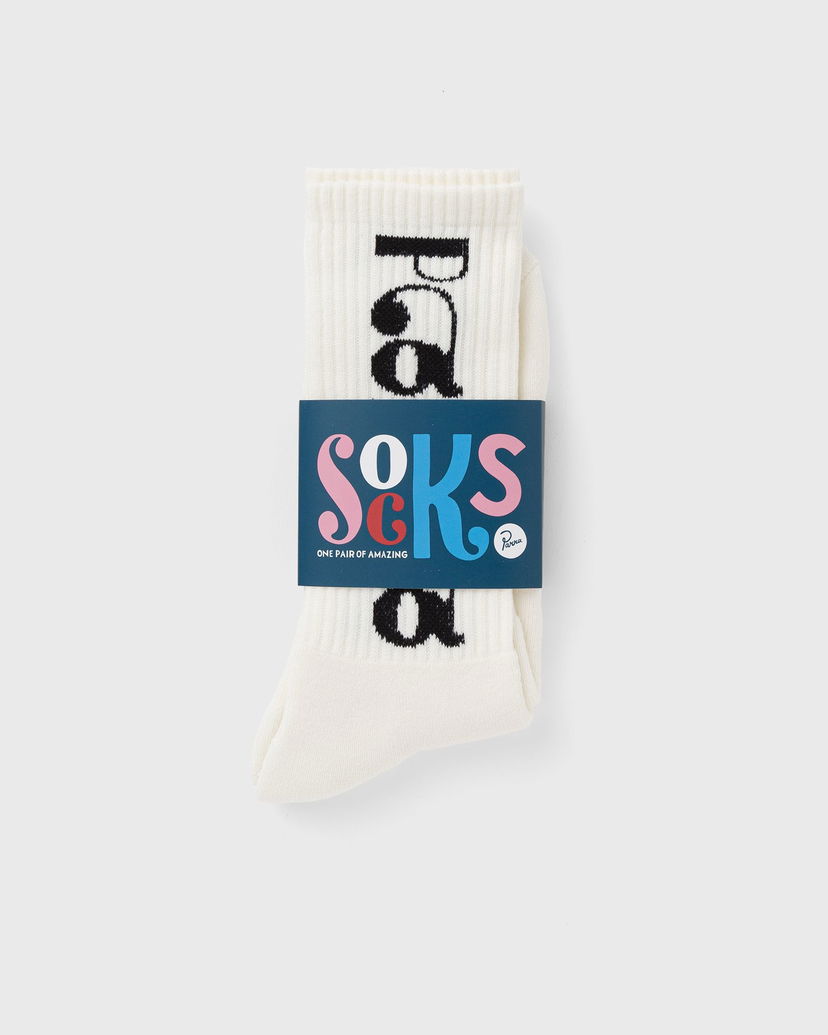 Ponožky By Parra Logo Crew Socks Biela | 54265