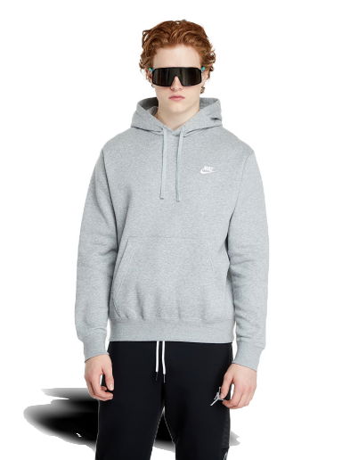 Mikina Nike Sportswear Club Fleece Pullover Hoodie Šedá | BV2654-063