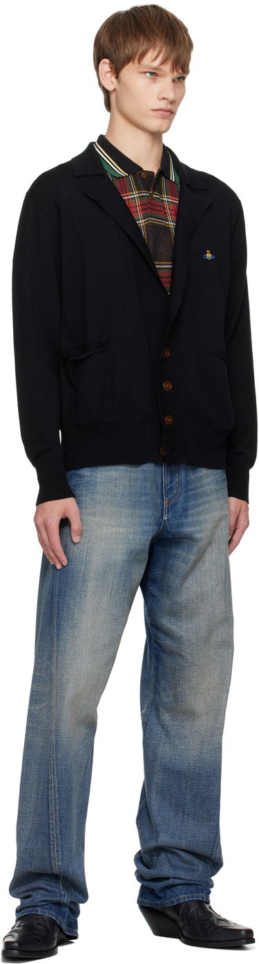 Sveter Vivienne Westwood Vivienne Westwood Samuel Cardigan Čierna | 2701002M-Y001V-, 3