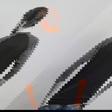 Tričko Urban Classics Contrast 3/4 Sleeve Raglan Tee Čierna | TB366 černá, 1