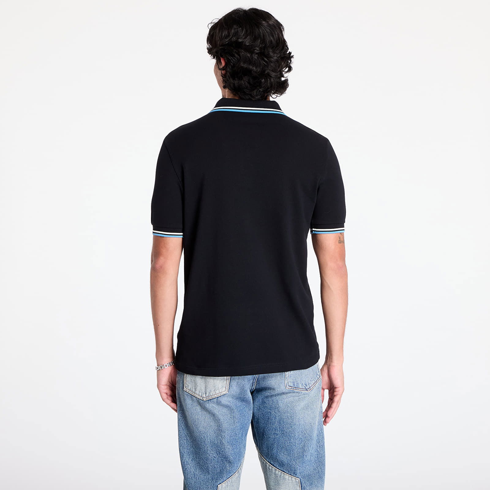 T-shirt The Twin Tipped Shirt Black/ Ecru/ Soft blue M