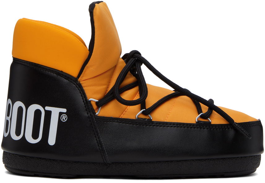 Tenisky a topánky Moon Boot Black & Orange Icon Pumps Boots Čierna | 14601900, 0