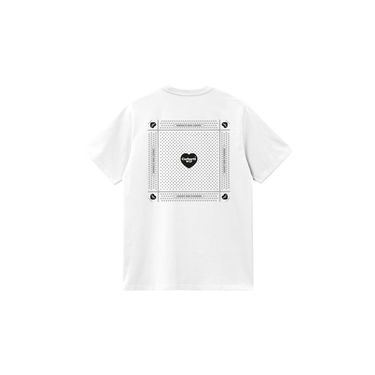 Tričko Carhartt WIP Heart Bandana T-Shirt Biela | I033116_00A_06, 2