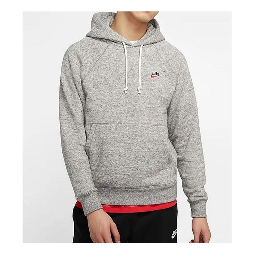 Mikina Nike Sportswear Heritage Pullover Hoodie Šedá | CN9684-060, 0