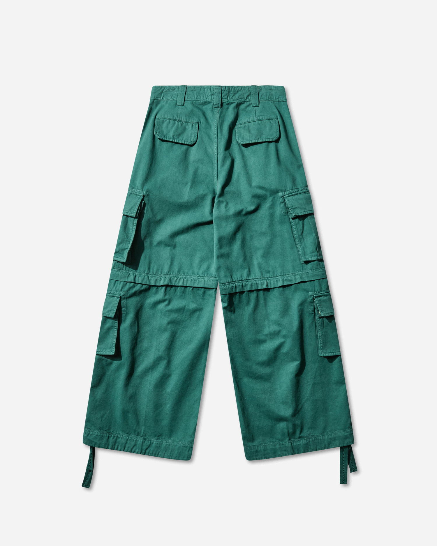 Cargo nohavice ERL Zip-Off Cargo Pants Zelené | ERL11P006 2, 0
